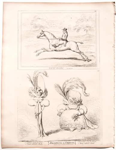 James Gillray originals A Portrait


Count Rupee Following the Fashion